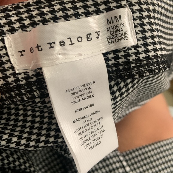 Retrology Cute Office Belt Pants - Picture 7 of 7